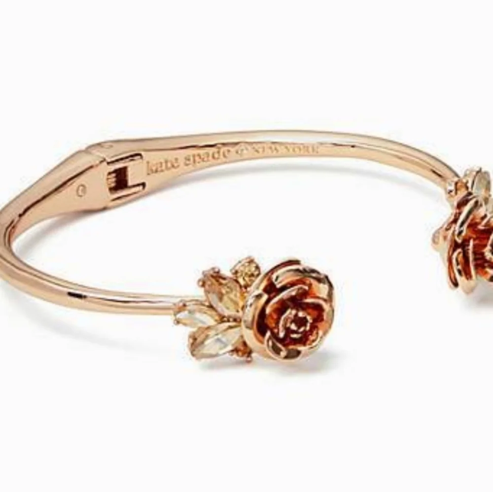 NWT Kate Spade Rose Gold Garden Garland Bracelet - Picture 4 of 8